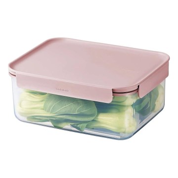 Recipiente para alimentos CLASSIC PLUS 2 l rosa/transparente
