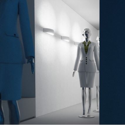 RED - Design Rendl - R10451 - Iluminação de teto CRESCENT 2xE14/28W/230V