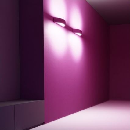 RED - Design Rendl - R10451 - Iluminação de teto CRESCENT 2xE14/28W/230V