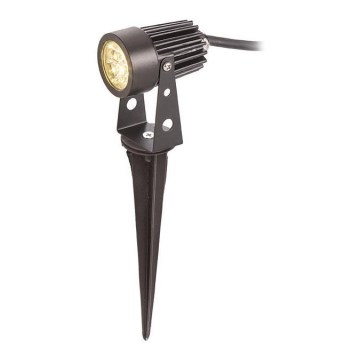 RED - Design Rendl - R10530 - Iluminação exterior LED GUN LED/3W/230V IP65