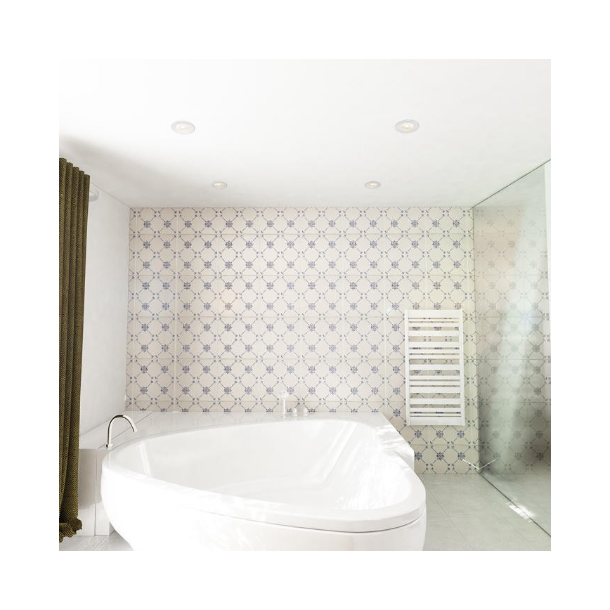 RED - Design Rendl-R10565- Iluminação embutida de casa de banho LED AMIGA 8W/230V IP65