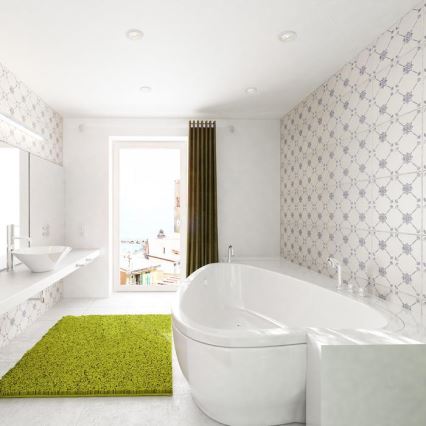 RED - Design Rendl-R10565- Iluminação embutida de casa de banho LED AMIGA 8W/230V IP65