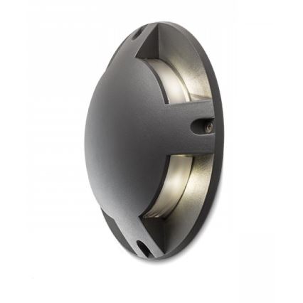 RED - Design Rendl - R11751- Iluminação de entrada exterior LED TOP 4xLED/1W/230V IP67