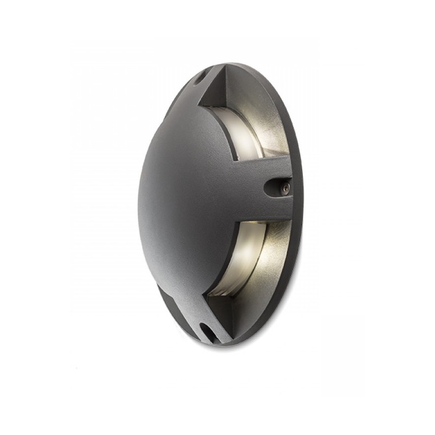 RED - Design Rendl - R11751- Iluminação de entrada exterior LED TOP 4xLED/1W/230V IP67