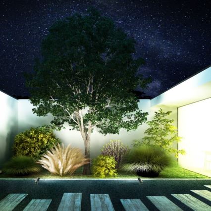 RED - Design Rendl - R11754 - Iluminação exterior LED ROSS LED/9W/230V IP65