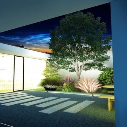 RED - Design Rendl - R11754 - Iluminação exterior LED ROSS LED/9W/230V IP65