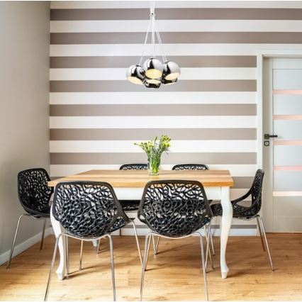 RED - Design Rendl - R11761 - Candelabro suspenso ASTROMET 7xE27/42W/230V