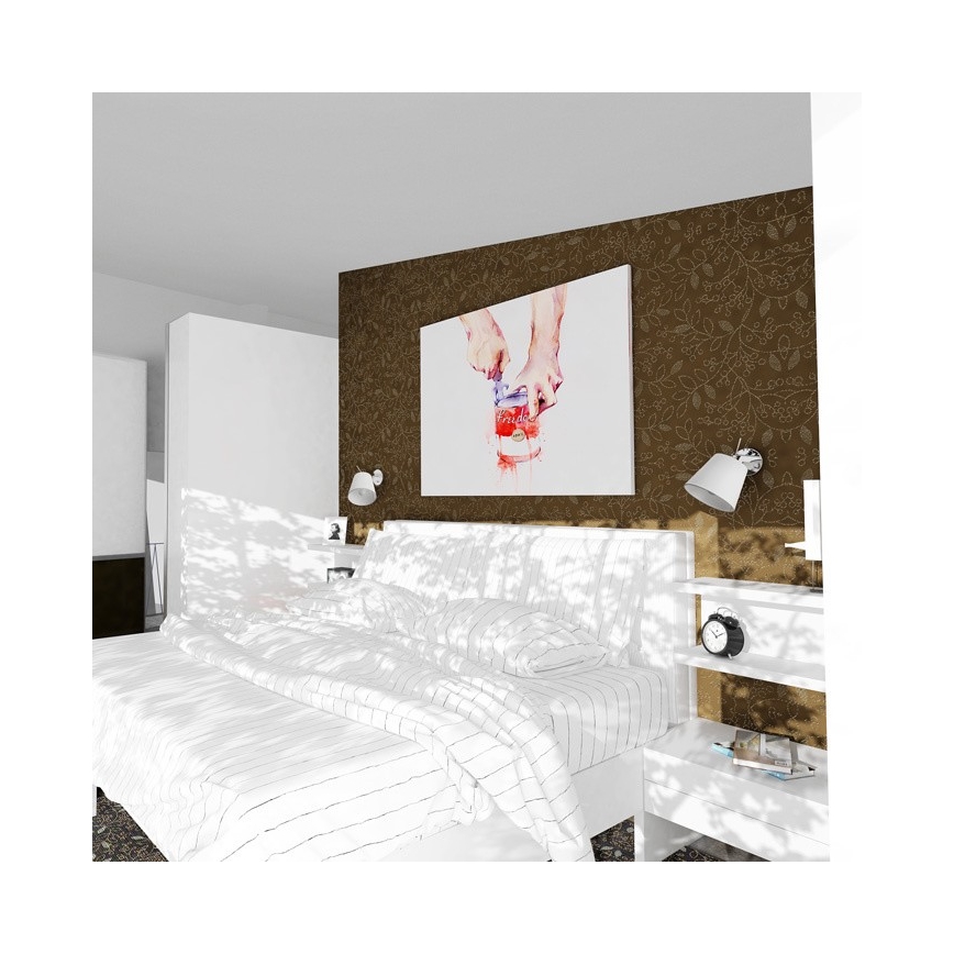 RED - Design Rendl - R11976 - Pequeno candeeiro de parede 1xE27/42W/230V