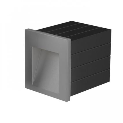 RED - Design Rendl -R12014- Iluminação incorporada exterior LED TESS LED/3W/230V IP54