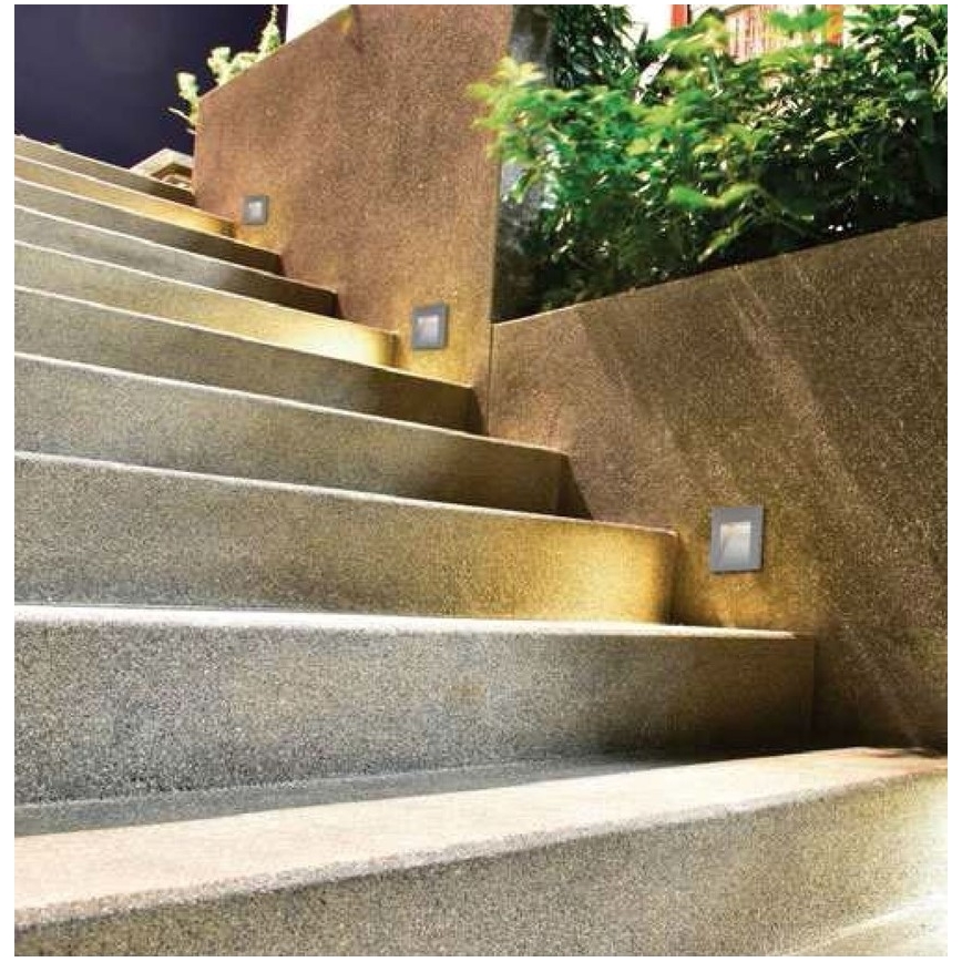 RED - Design Rendl-R12015 - Iluminação embutida exterior LED TESS LED/3W/230V IP54