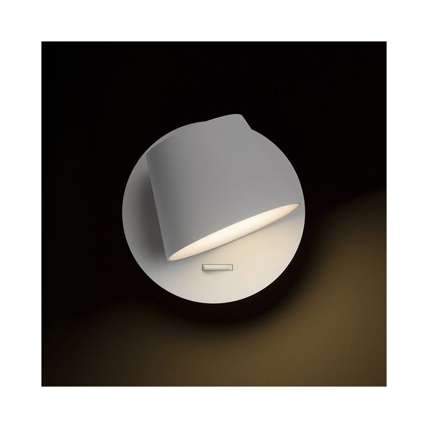 RED-Design Rendl-R12476- Foco de parede LED AMADEUS LED/6W/230V branco
