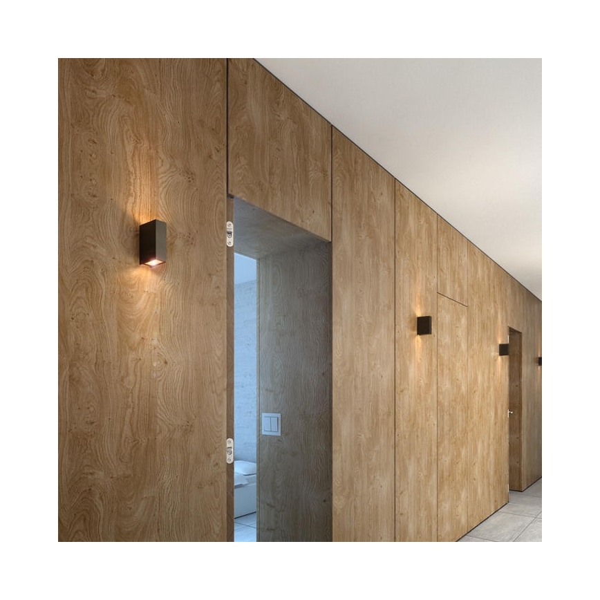 RED -Design Rendl-R12555- Iluminação de parede exterior LED UKKO 2xLED/3W/230V IP54