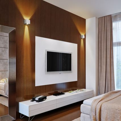 RED-Design Rendl-R12556- Iluminação de parede exterior LED CARRE 2xLED/3W/230V IP54