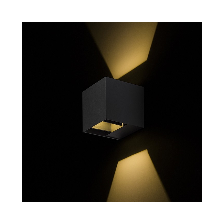 RED-Design Rendl-R12557- Iluminação de parede exterior LED CARRE 2xLED/3W/230V IP54