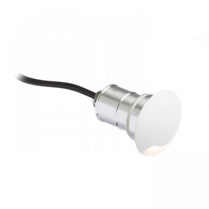RED - Design Rendl -R12613- Iluminação incorporada exterior LED KICK LED/1W/230V IP54