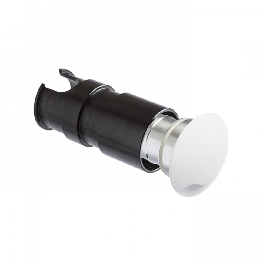 RED - Design Rendl -R12613- Iluminação incorporada exterior LED KICK LED/1W/230V IP54
