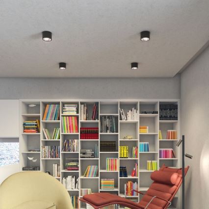 RED - Design Rendl-R12634 - Foco LED com regulação KELLY 15W/230V preto