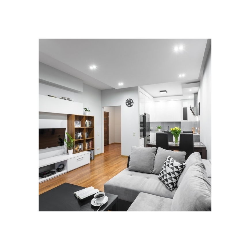 RED - Design Rendl - R12851 - Iluminação de teto LED LARISA LED/30W/230V preta