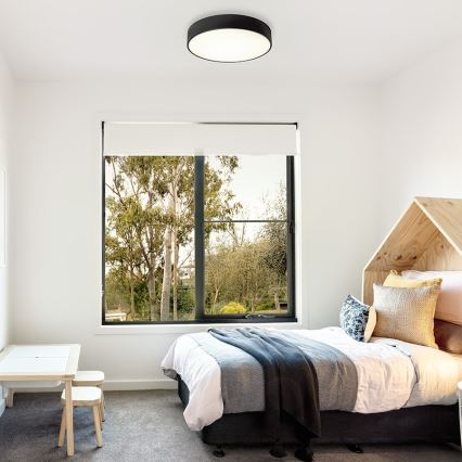 RED - Design Rendl - R13333 - Iluminação de teto LED MEZZO LED/60W/230V preta