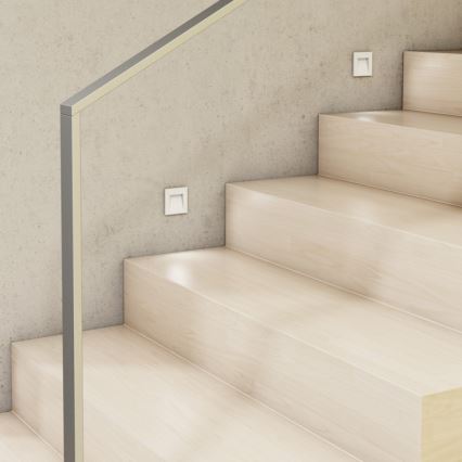 RED - Design Rendl - R12013 - Iluminação embutida exterior LED TESS LED/3W/230V IP54 branca