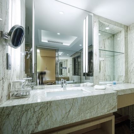 RED - R12659 - Iluminação embutida de casa de banho LEROY 1xGU5,3/35W/12V IP44