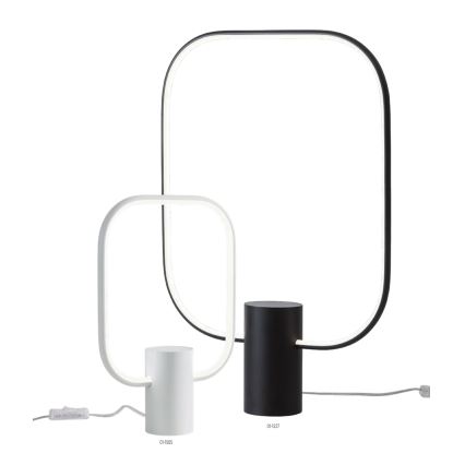 Redo 01-1227 - Candeeiro de mesa LED dimável DOM LED/21W/230V preto