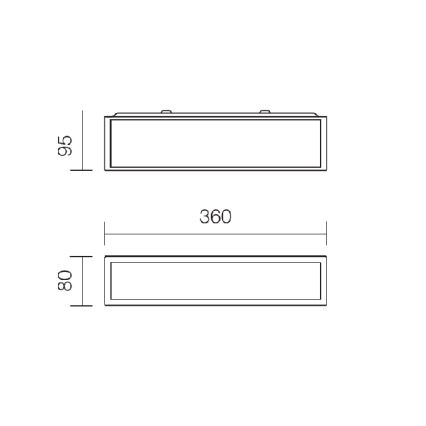 Redo 01-1234 - Aplique de parede LED para casa de banho EGO LED/12W/230V IP44, acabamento cromado brilhante