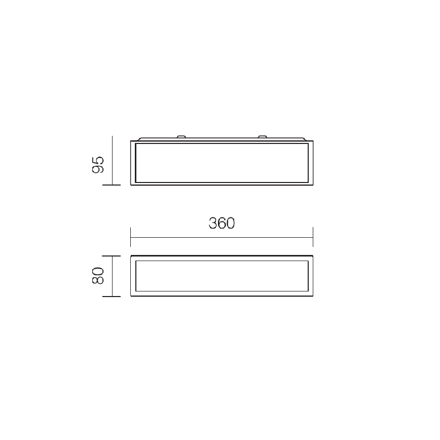 Redo 01-1234 - Aplique de parede LED para casa de banho EGO LED/12W/230V IP44, acabamento cromado brilhante