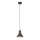 Redo 01-1279 - Lustre suspenso por cabo PEEP 1xE27/42W/230V Ø 16,5 cm preto