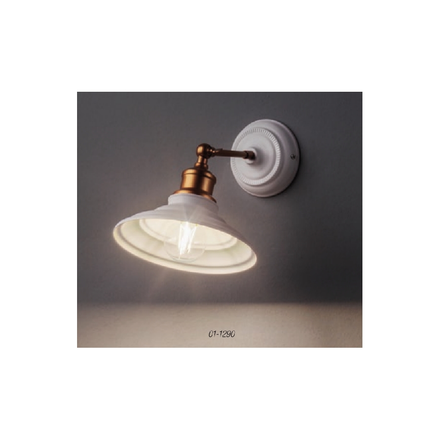 Redo 01-1290 - Luz de parede SPINNER 1xE27/42W/230V