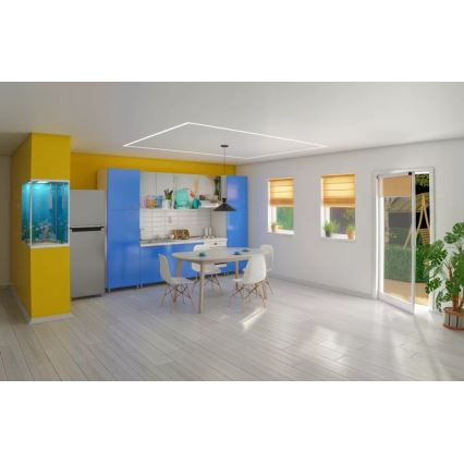 Redo 01-1462 - Candeeiro suspenso KIMONO 1xE27/42W/230V diâmetro 39,5 cm preto