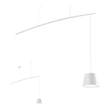 Redo 01-1497 - Candelabro suspenso LED LOLLI LED/6W/230V branco