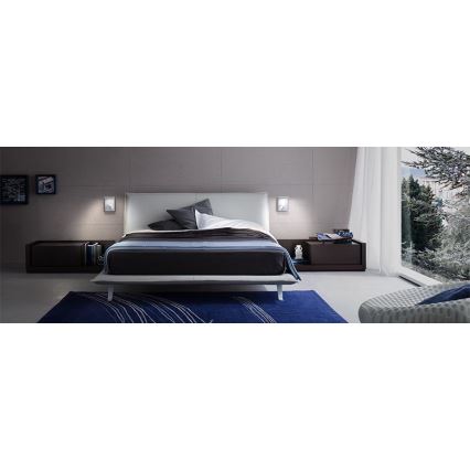 Redo 01-1499 - Foco de parede LED AGOS LED/6W/230V + LED/3,2W USB branco