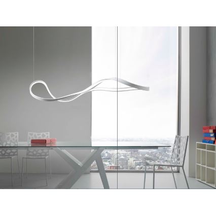 Redo 01-1531 - Lustre LED suspenso por cabo NUBO LED/43W/230V branco