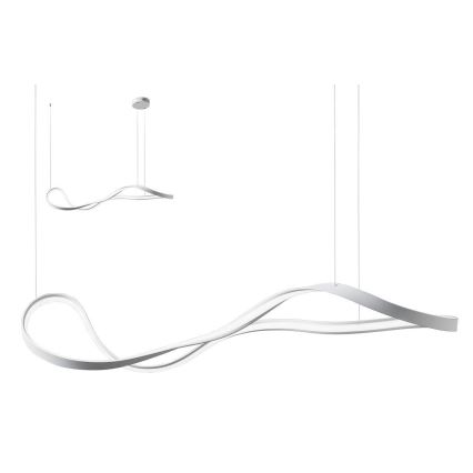 Redo 01-1531 - Lustre LED suspenso por cabo NUBO LED/43W/230V branco