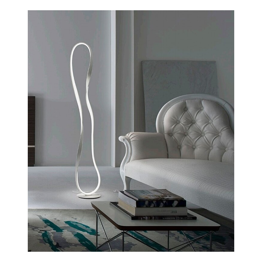 Redo 01-1532 - Candeeiro de chão LED com regulação NUBO LED/34,5W/230V branco