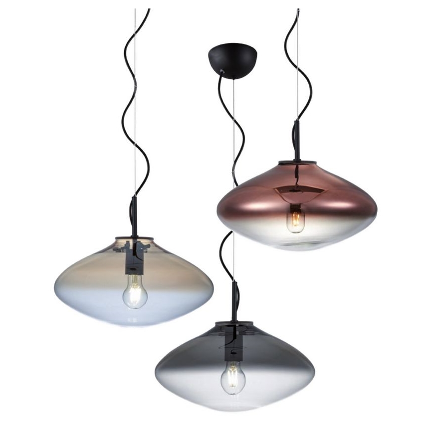 Redo 01-1619 - Candelabro suspenso ABSOLUTE 1xE27/42W/230V cinzento