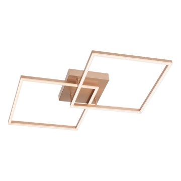 Redo 01-1643 - Candeeiro de teto LED dimerizável KLEE LED/57W/230V dourado