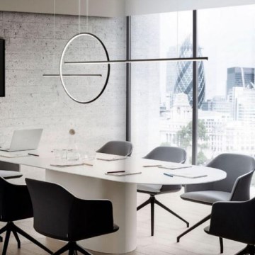 Redo 01-1737 - Lustre LED dimmerizável em cabo GIOTTO LED/56W/230V preto