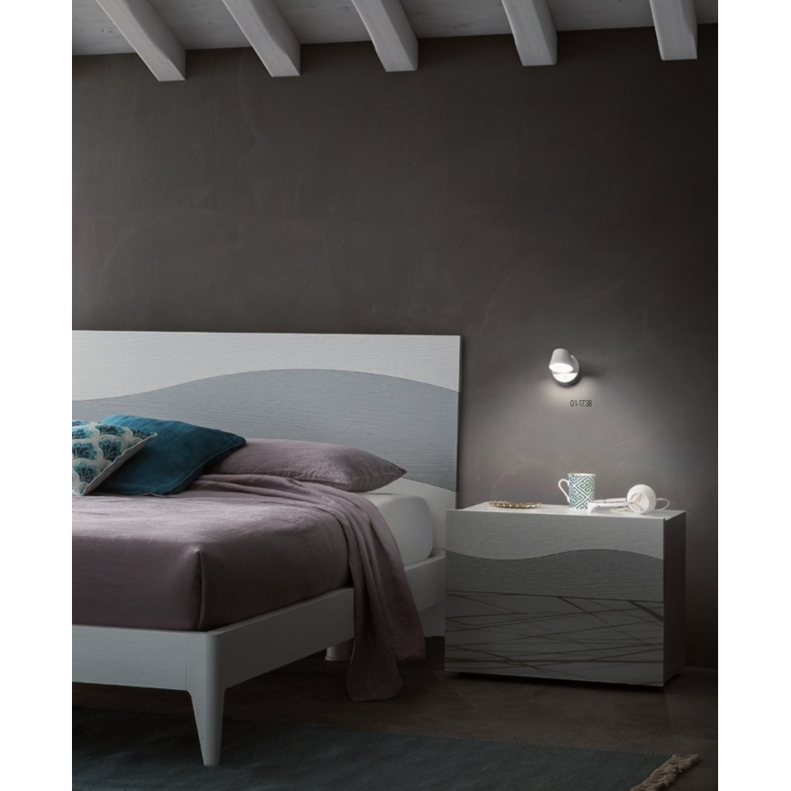 Redo 01-1739 - Luz de parede LED SHAKER LED/6W/230V