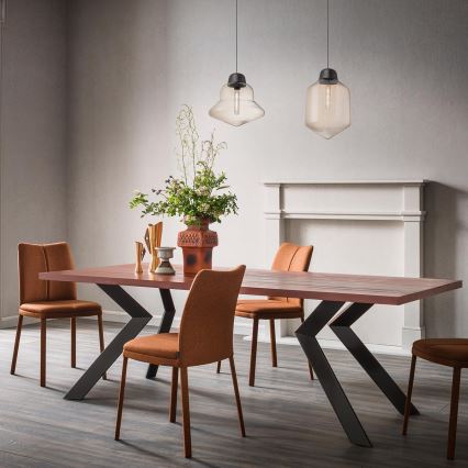 Redo 01-1770 - Candeeiro suspenso AMNO 1x/E27/42W/230V diâmetro 33 cm bege