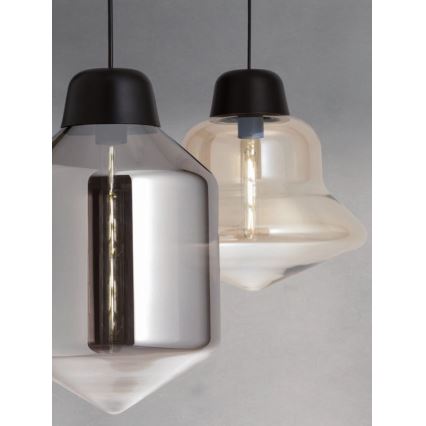 Redo 01-1770 - Pendente em cabo AMNO 1xE27/42W/230V, Ø 33 cm, bege