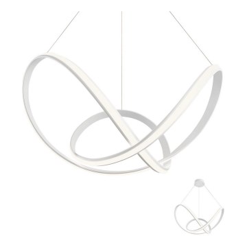 Redo 01-1784 - Luminária de teto LED regulável com cabo NUCLEO LED/55W/230V branco