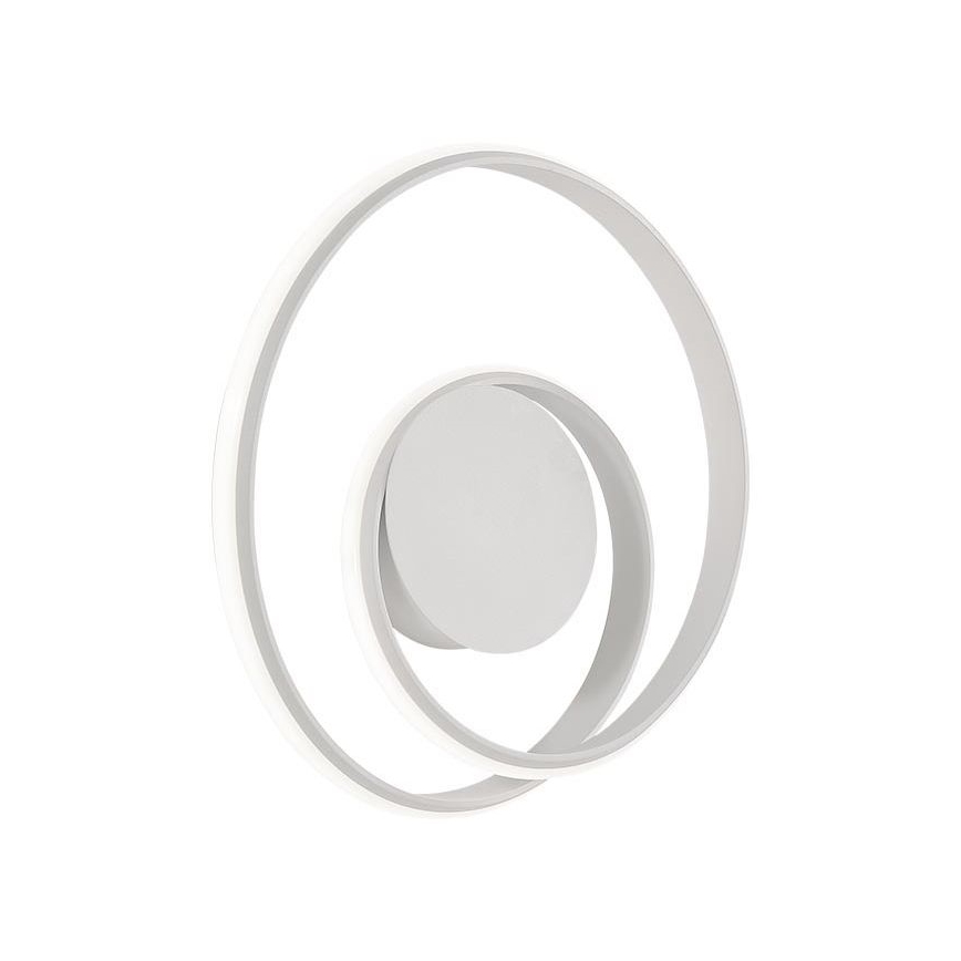 Redo 01-1789 - Aplique de parede LED dimável TORSION LED/27W/230V, diâmetro 40 cm, branco