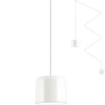 Redo 01-1821 - Candeeiro suspenso DODO 1xE27/15W/230V aranha branco