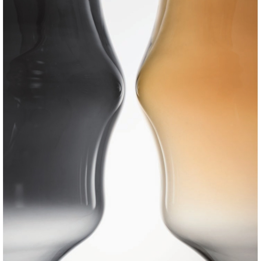 Redo 01-1845 - Candeeiro suspenso SLAG 1xE27/42W/230V diâmetro 40 cm cinzento