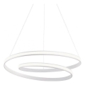 Redo 01-1890 - Lustre LED dimerizável suspenso por cabo TORSION LED/35W/230V diâmetro 75 cm branco