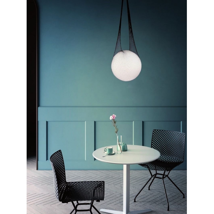 Redo 01-1972 - Lustre LED suspenso por cabo ALLURIA 1xE27/5W/230V Ø 25 cm