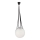 Redo 01-1974 - Lustre LED suspenso em cabo ALLURIA, 1x E27 / 10W / 230V, Ø 40 cm