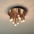 Redo 01-2040 - Iluminação de teto LED MADISON 9xLED/4W/230V cobre